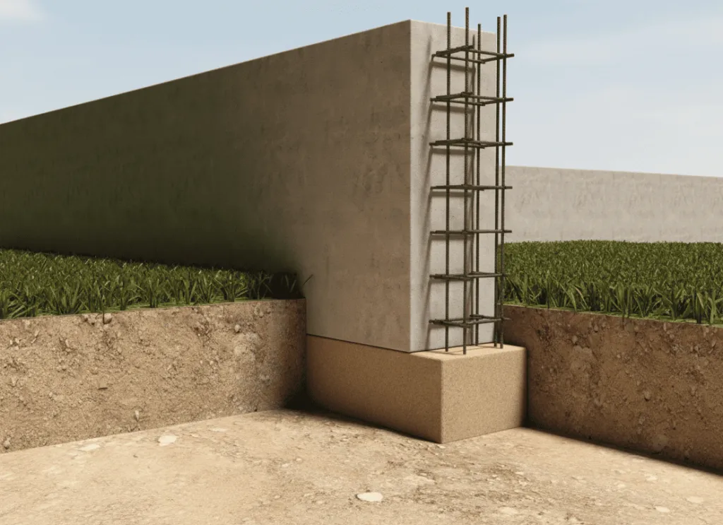 ленточный фундамент