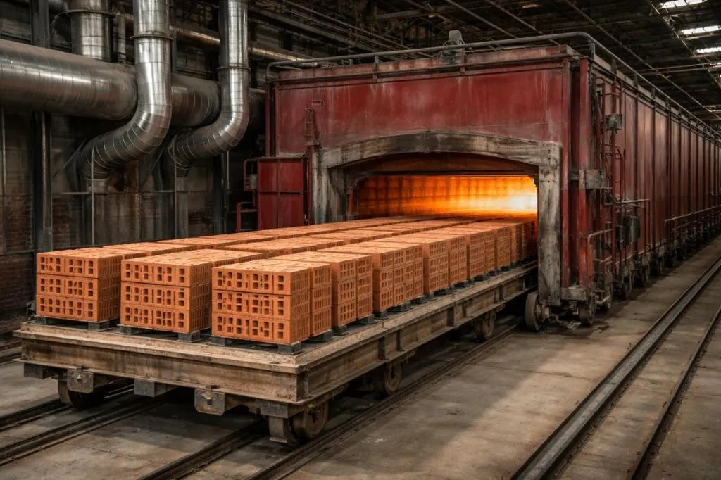 обжиг керамического кирпича