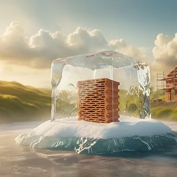 Зимний резерв Porotherm! Лёд растает — дом построится!