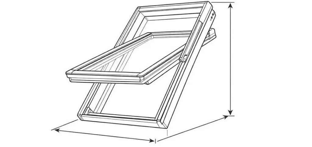 схема мансардного окна