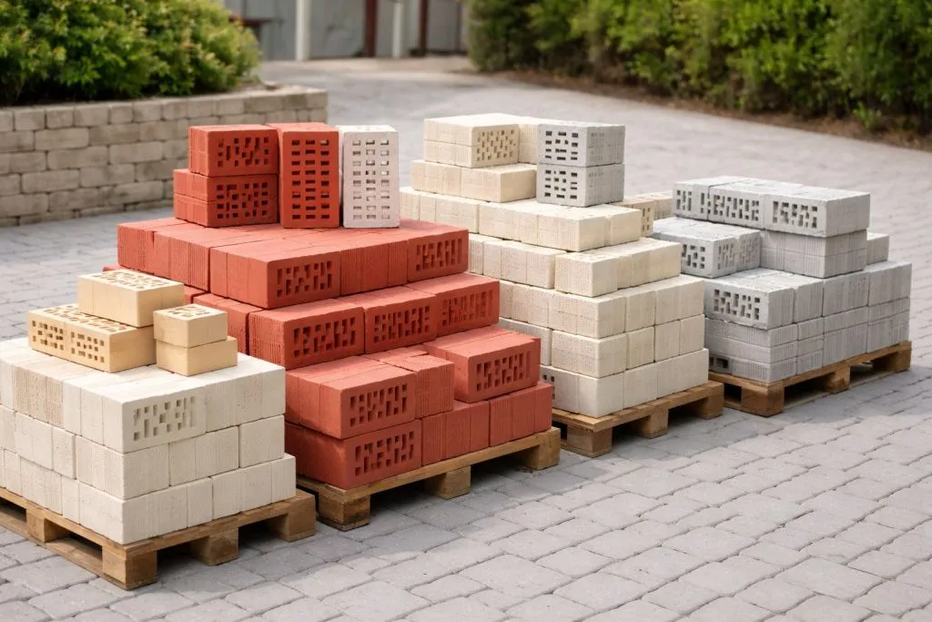 кирпич в поддоне