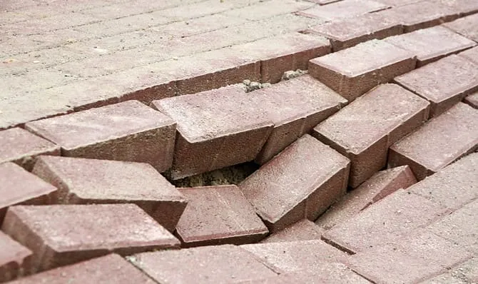 ошибки укладки плитки