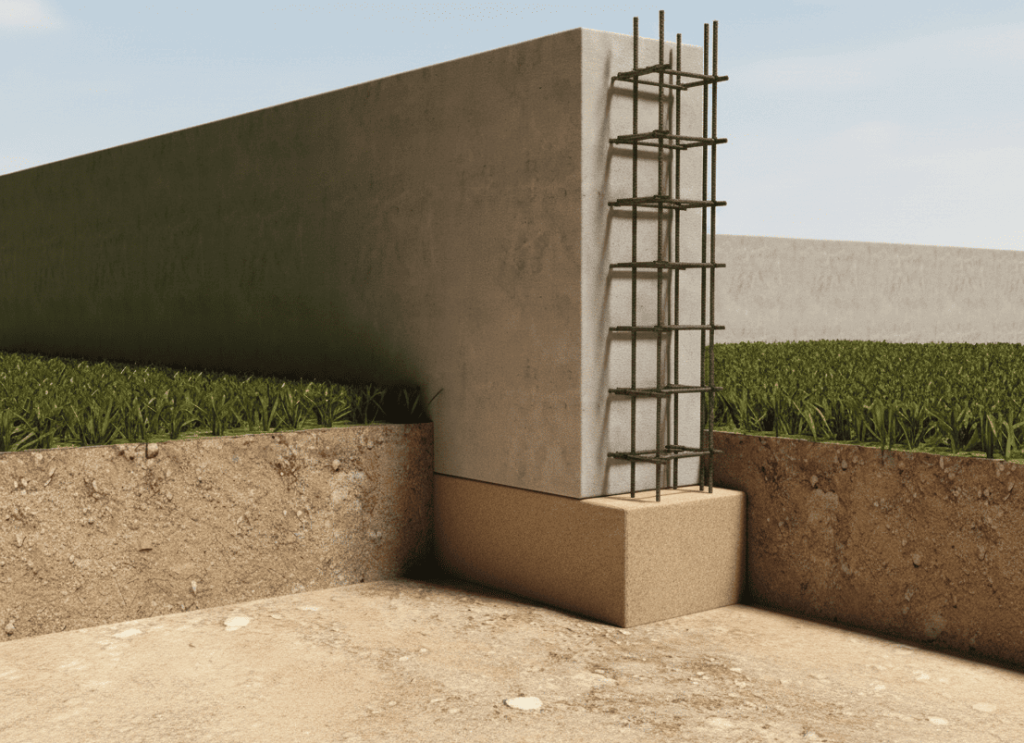 ленточный фундамент