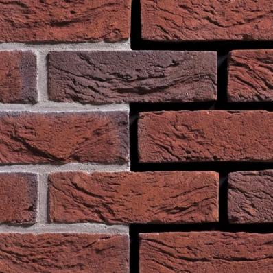 Кирпич ручной формовки Rosso bont DF 1/2 Engels 36252801
