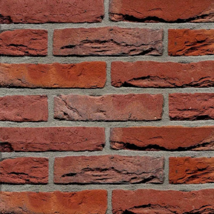 Кирпич ручной формовки Roodpaars Bont Terca 12350030
